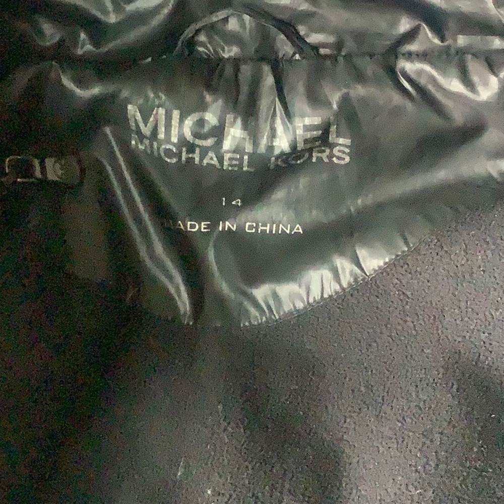 MICHAEL Michael Kors Silver Puffer Jacket - Picture 9 of 10